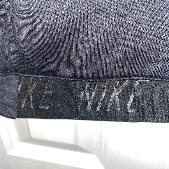 Nike Funnel Neck Sweatshirt Women's Size M - Black Long Sleeve 860130-010 - Picture 3 of 5